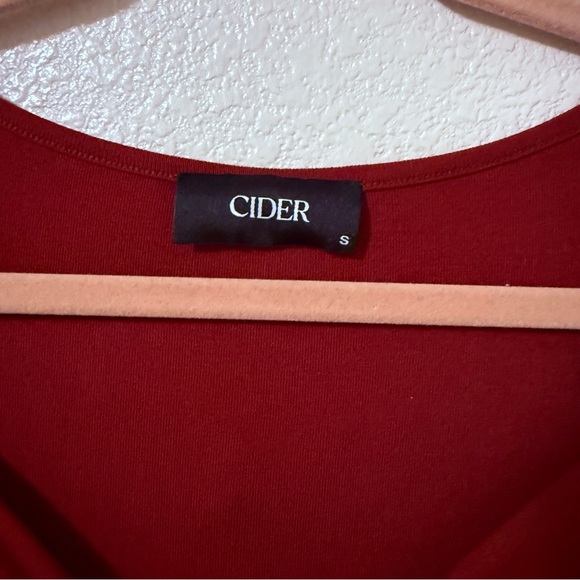 Cider Sweetheart Long Sleeve Knotted Maxi Mermaid Dress Sz Small NWOT - Picture 5 of 8